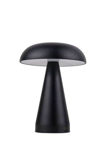 Craftmade LED Rechargeable Lamp from the Marta collection in Flat Black finish