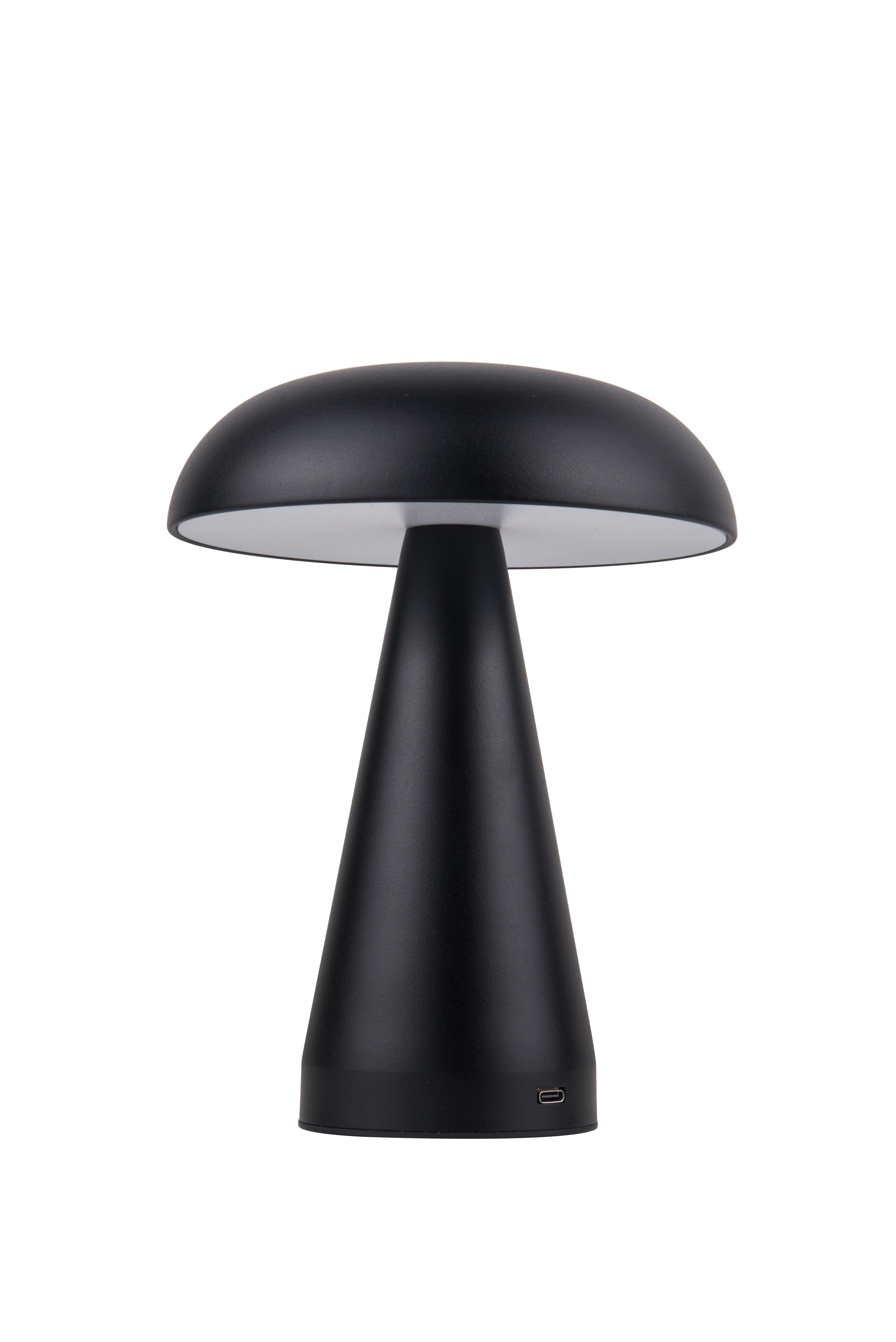 Craftmade LED Rechargeable Lamp from the Marta collection in Flat Black finish