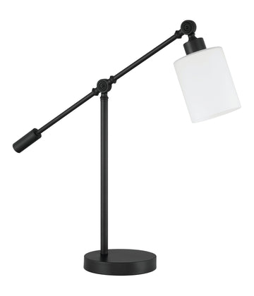Craftmade One Light Table Lamp from the Indiana collection in Flat Black finish