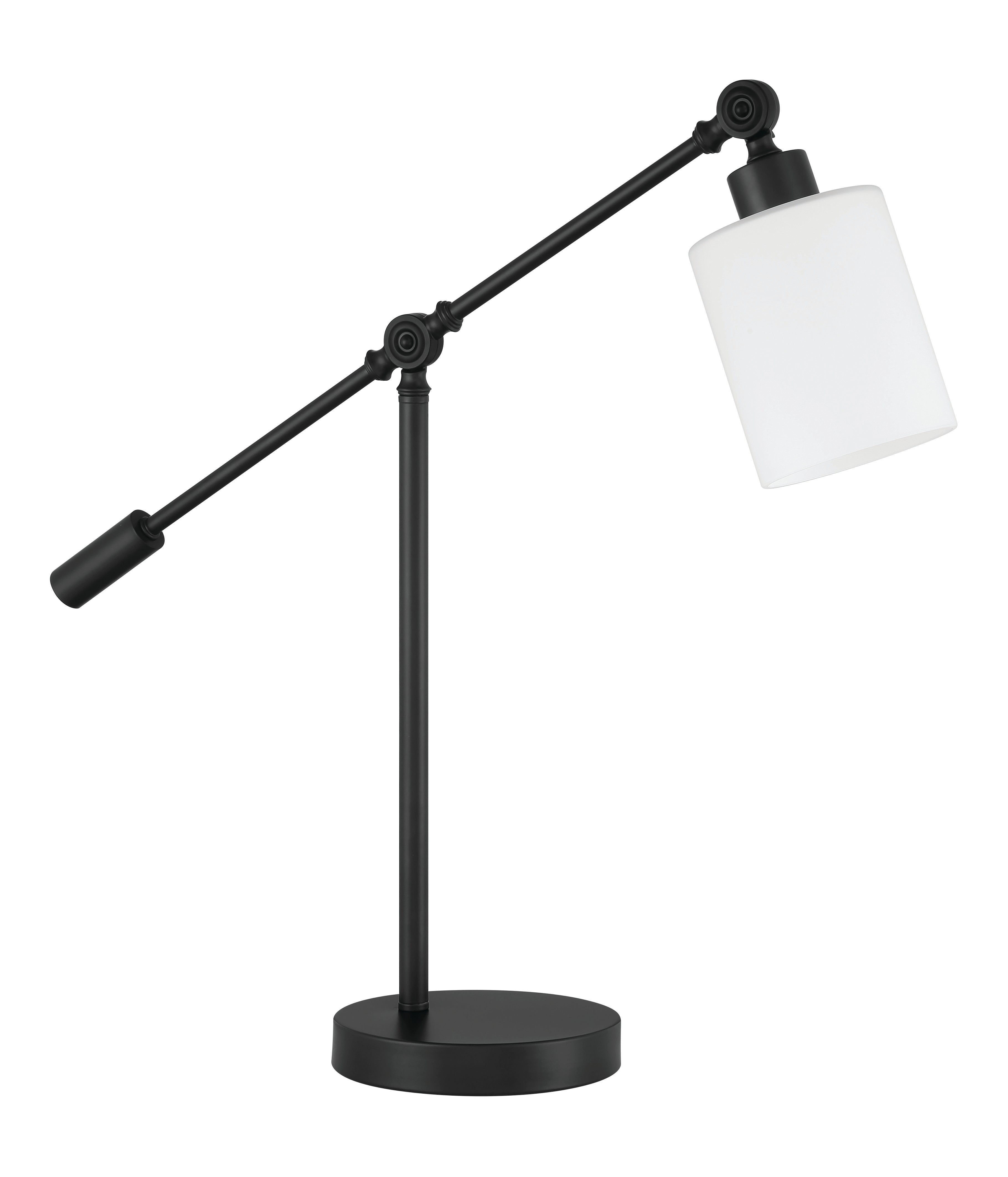 Craftmade One Light Table Lamp from the Indiana collection in Flat Black finish