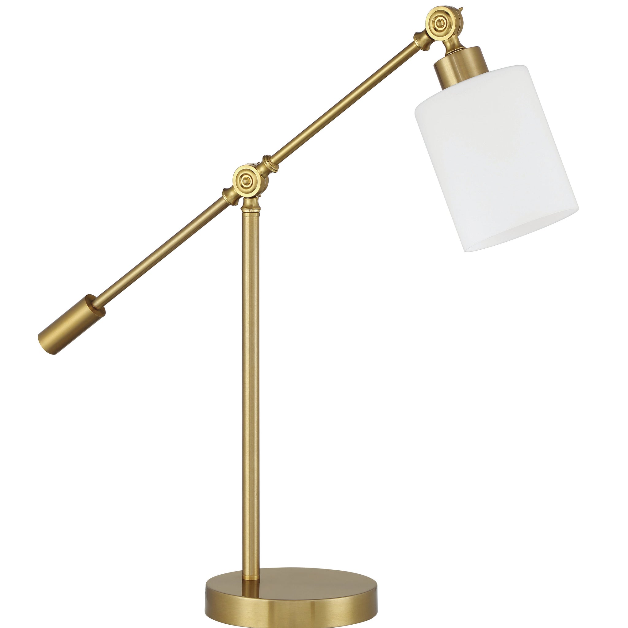 Craftmade One Light Table Lamp from the Indiana collection in Satin Brass finish