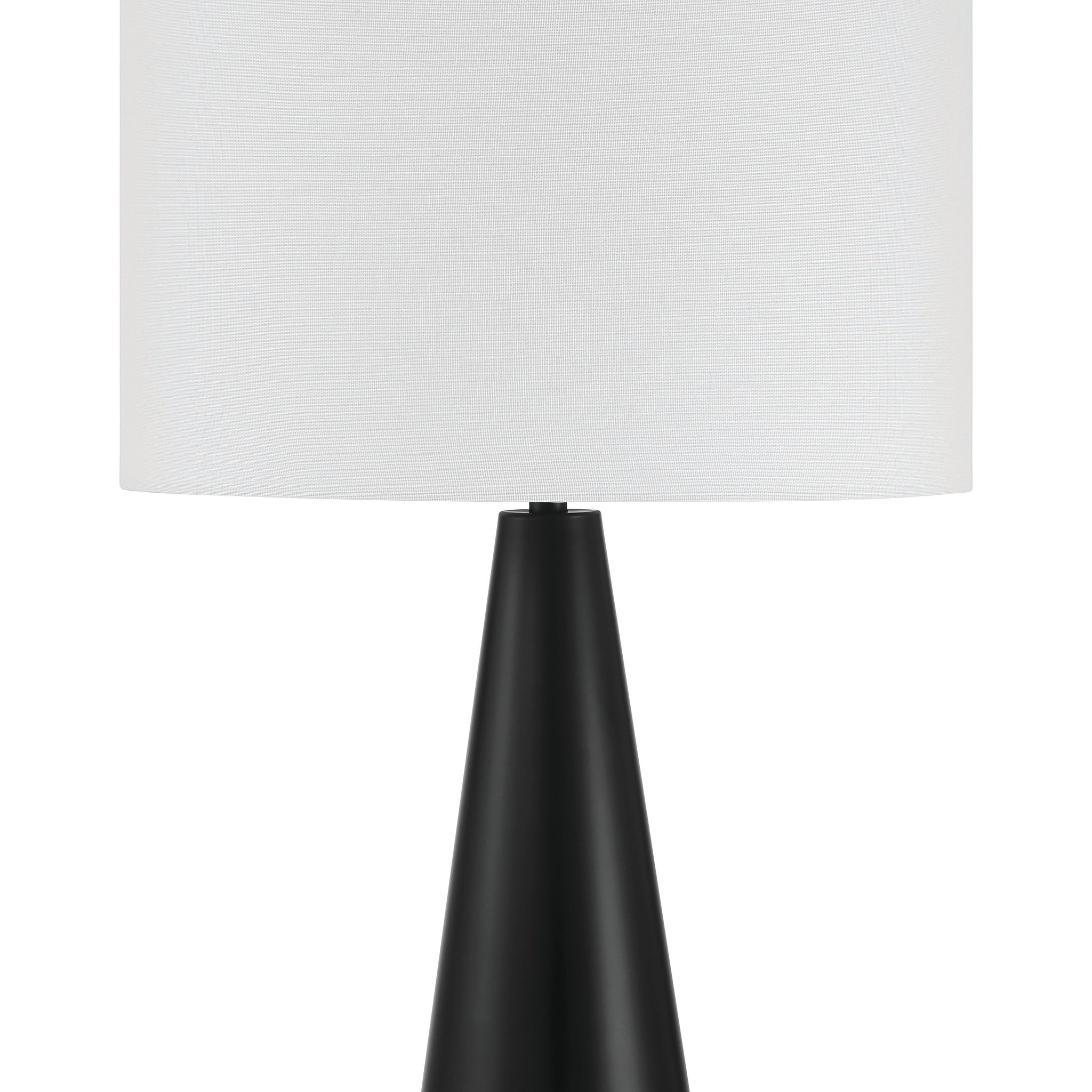 Craftmade One Light Table Lamp from the Keefer collection in Flat Black finish