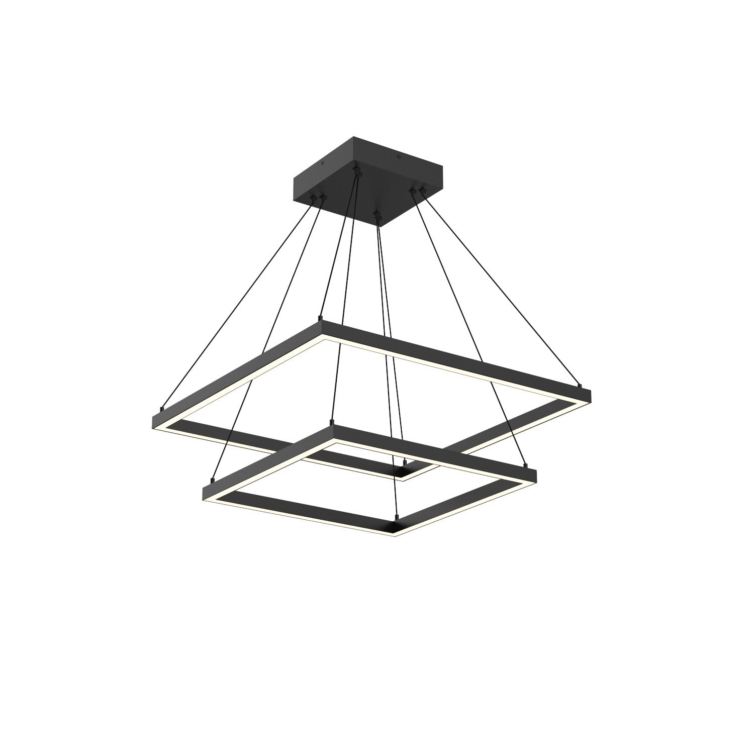 Kuzco Lighting LED Chandelier from the Piazza collection in Black finish