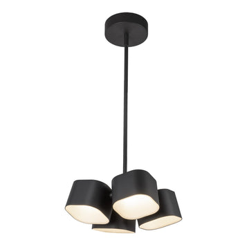 Kuzco Lighting LED Pendant from the Arena collection in Black finish