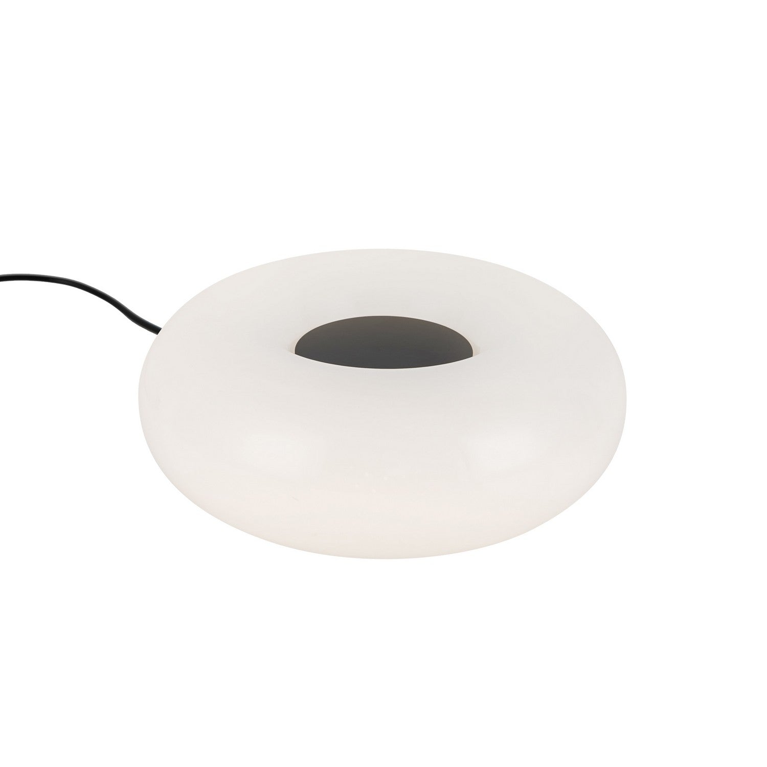 Kuzco Lighting LED Table Lamp from the Nimbus collection in Black/Opal Glass finish