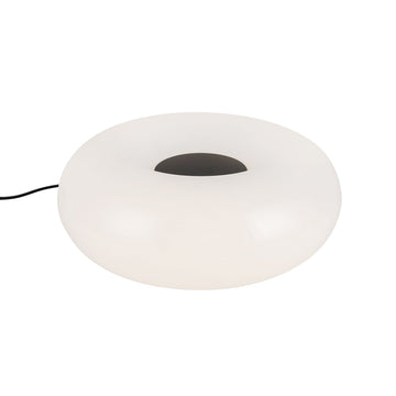 Kuzco Lighting LED Table Lamp from the Nimbus collection in Black/Opal Glass finish