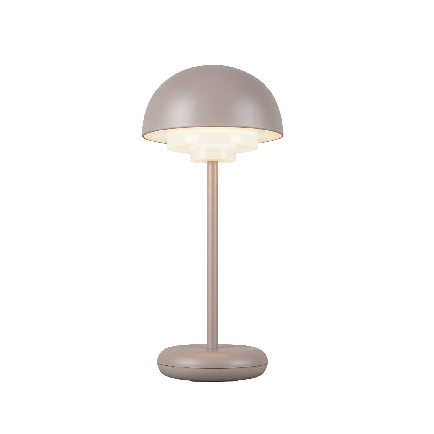Kuzco Lighting LED Table Lamp from the Hinata collection in Moonstone Gray finish