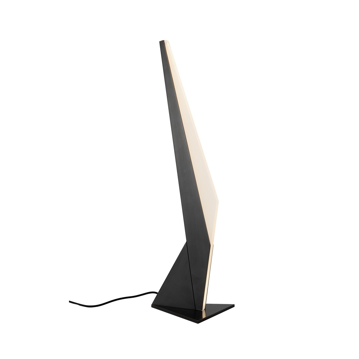Kuzco Lighting LED Table Lamp from the Tachi collection in Urban Bronze finish