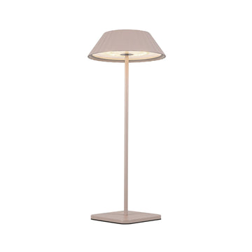 Kuzco Lighting LED Table Lamp from the Pela collection in Moonstone Gray finish