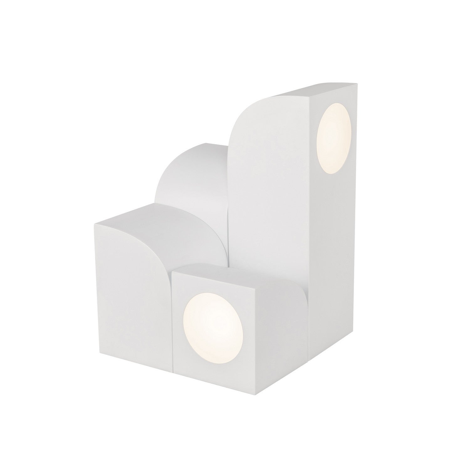 Kuzco Lighting LED Table Lamp from the Gypsum collection in White finish