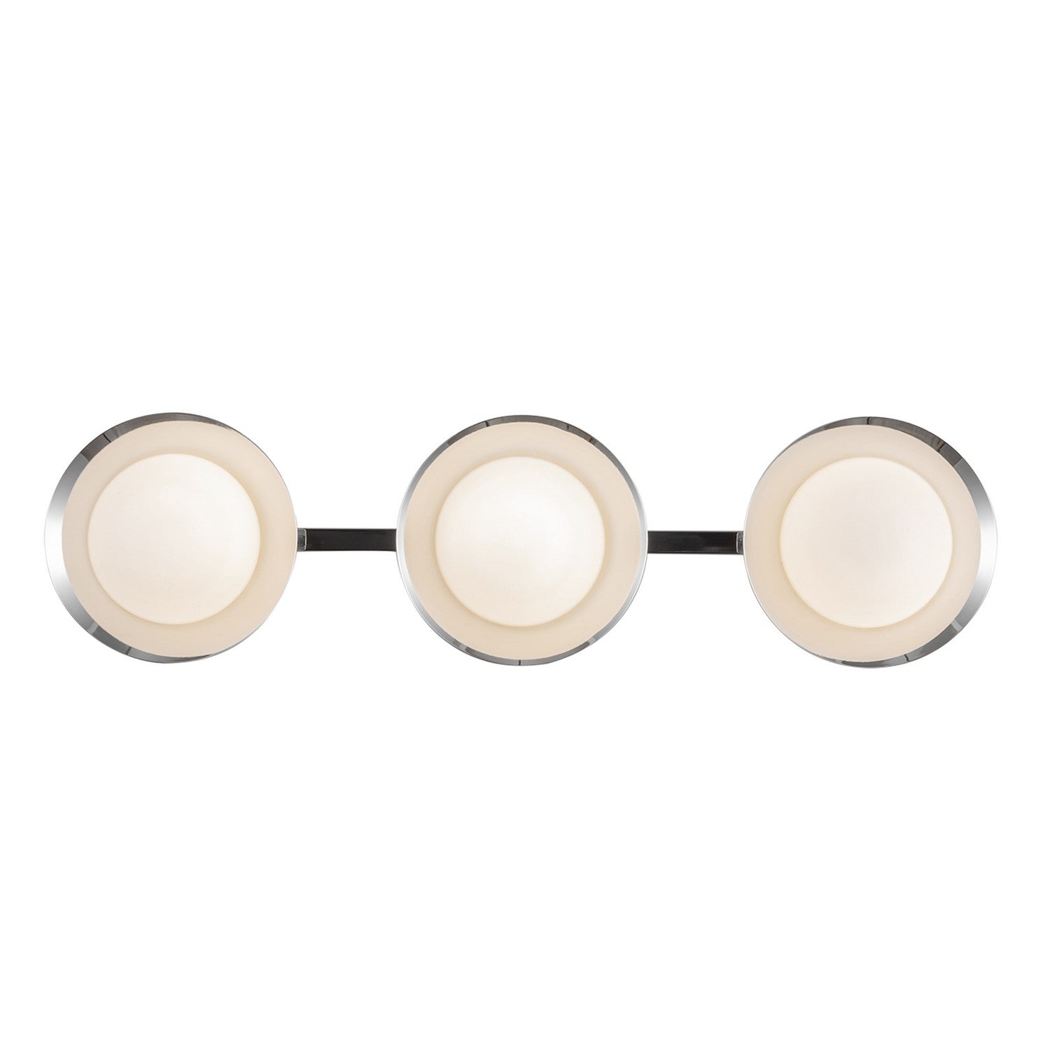 Kuzco Lighting LED Vanity from the Cleo collection in Chrome/Opal Glass finish