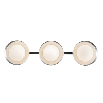 Kuzco Lighting LED Vanity from the Cleo collection in Chrome/Opal Glass finish