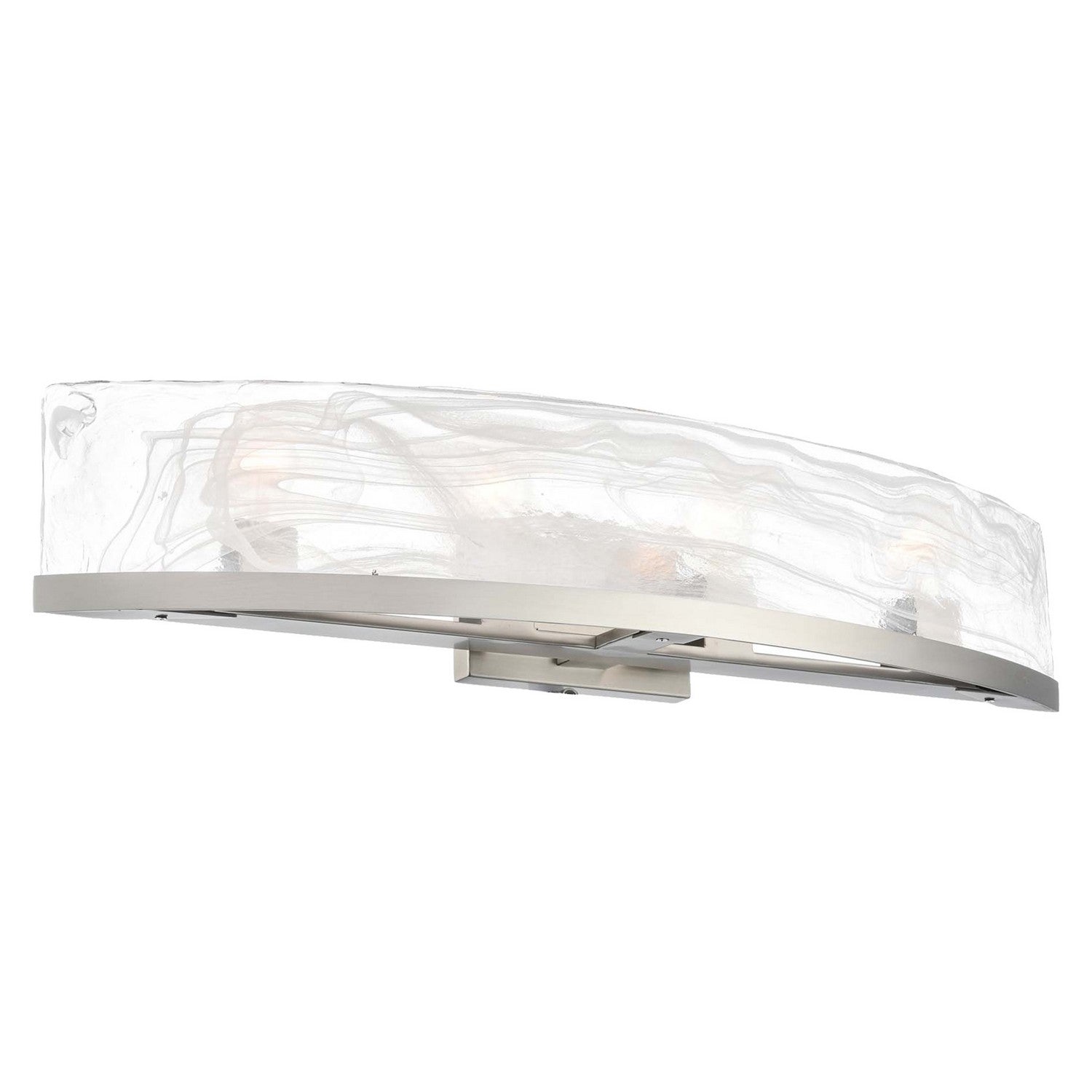 Artcraft Four Light Bathroom Vanity from the Skye collection in Brushed Nickel finish