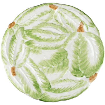 Abigails Compagnia Dinner Plate, Green Set of 4