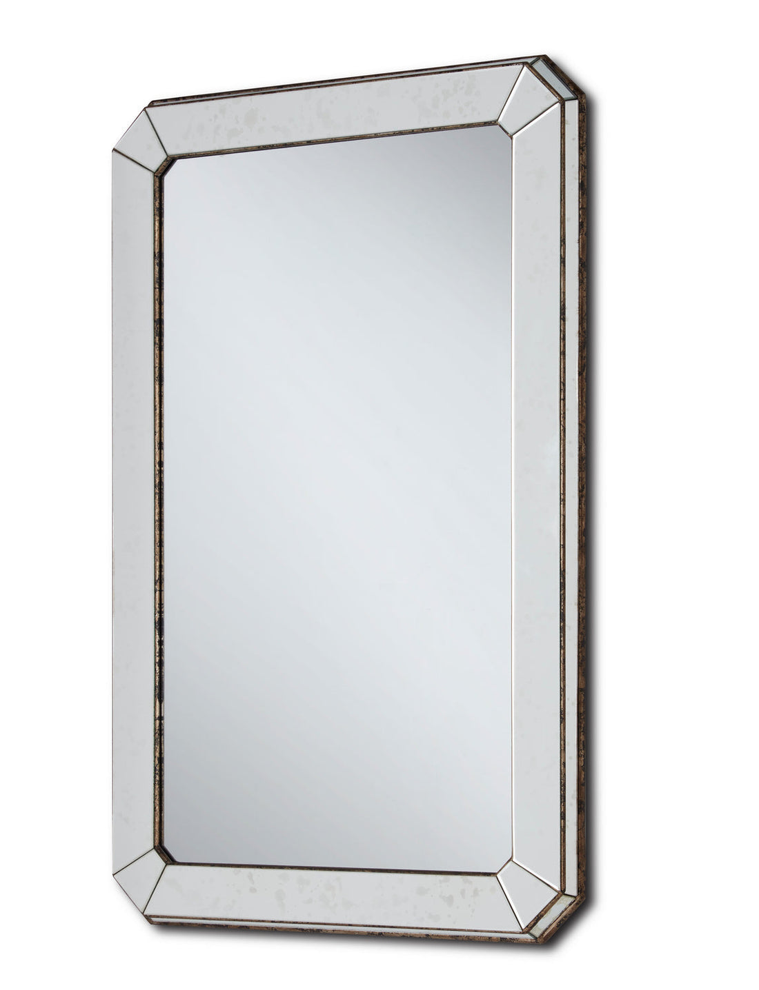 Currey and Company Mirror from the Antiqued Mirror Collection collection in Antique Mirror finish