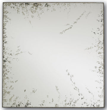 Currey and Company Mirror from the Rene Collection collection in Pyrite Bronze/Antique Mirror finish