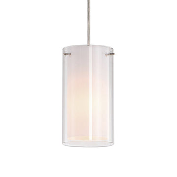 Kuzco Lighting One Light Pendant from the Firenze collection in White finish