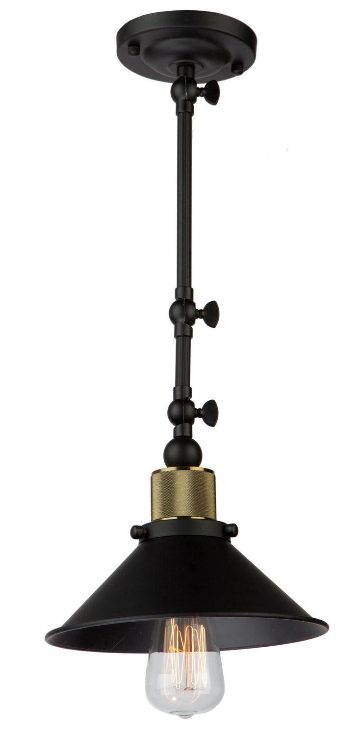 Artcraft One Light Wall Sconce from the Jersey collection in Vintage Brass finish