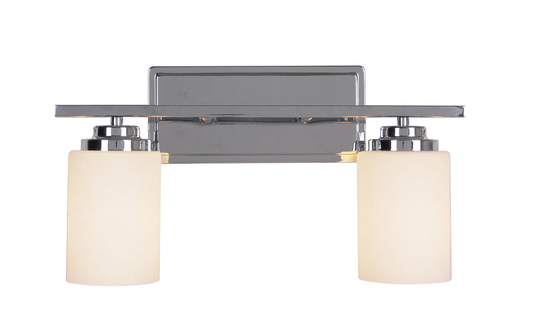 Craftmade Two Light Vanity from the Albany collection in Chrome finish