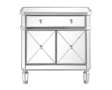Elegant Lighting Cabinet from the Contempo collection in Hand Rubbed Antique Silver finish