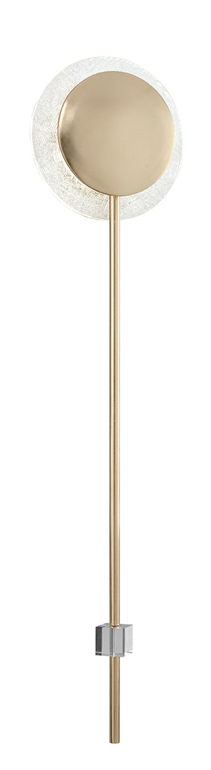 Corbett Lighting One Light Wall Sconce from the Moscato collection in Gold Leaf finish