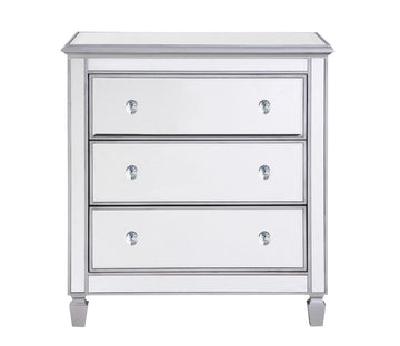 Elegant Lighting Cabinet from the Contempo collection in Hand Rubbed Antique Silver finish