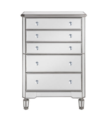 Elegant Lighting Cabinet from the Contempo collection in Hand Rubbed Antique Silver finish