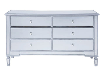 Elegant Lighting Cabinet from the Contempo collection in Hand Rubbed Antique Silver finish