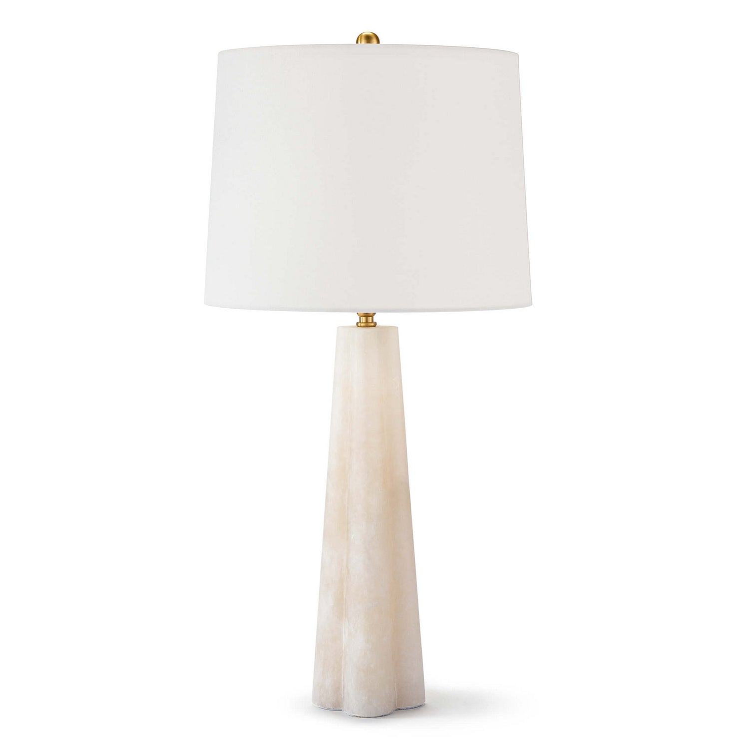 Regina Andrew One Light Table Lamp from the Quatrefoil collection in Natural Stone finish