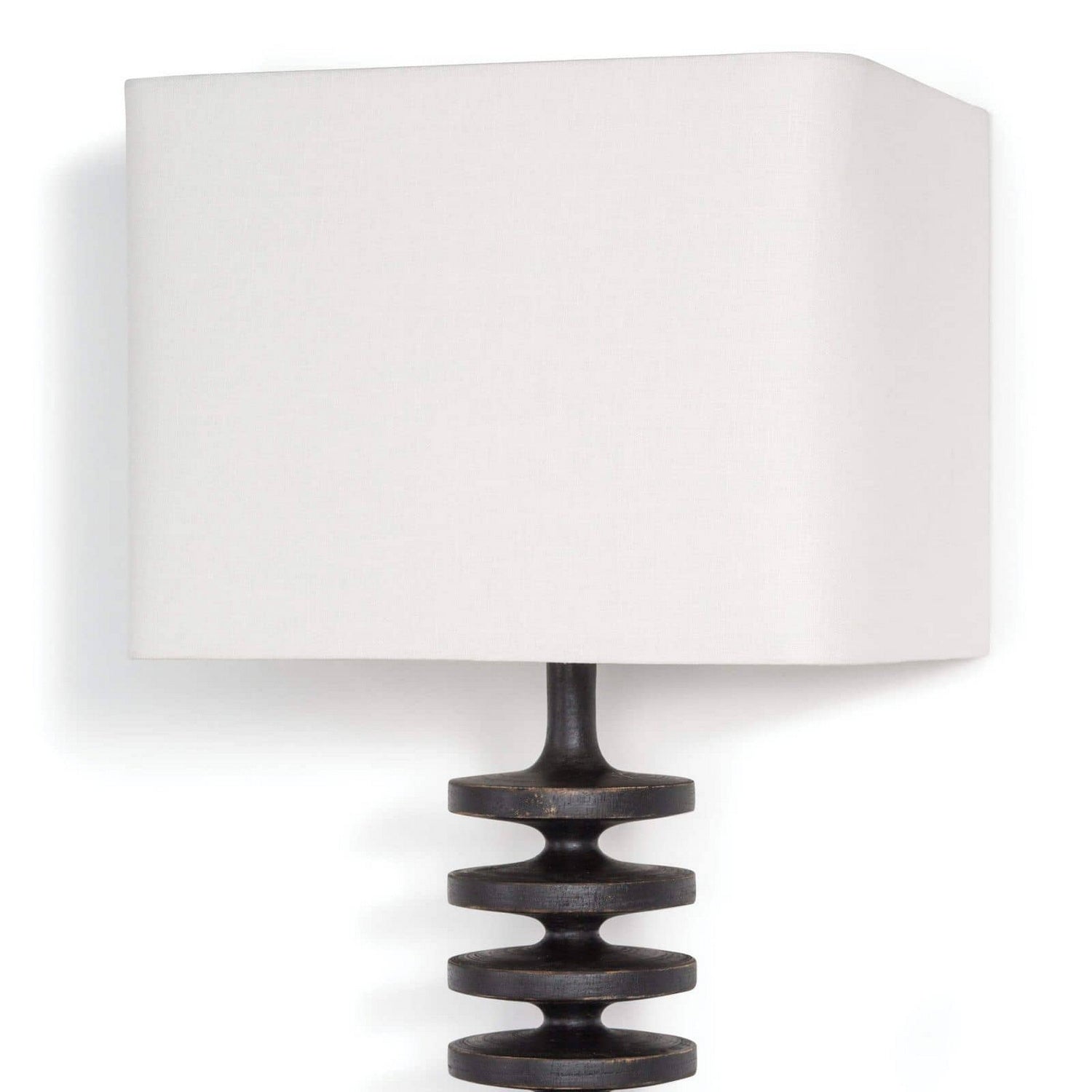 Regina Andrew One Light Wall Sconce from the Fishbone collection in Ebony finish