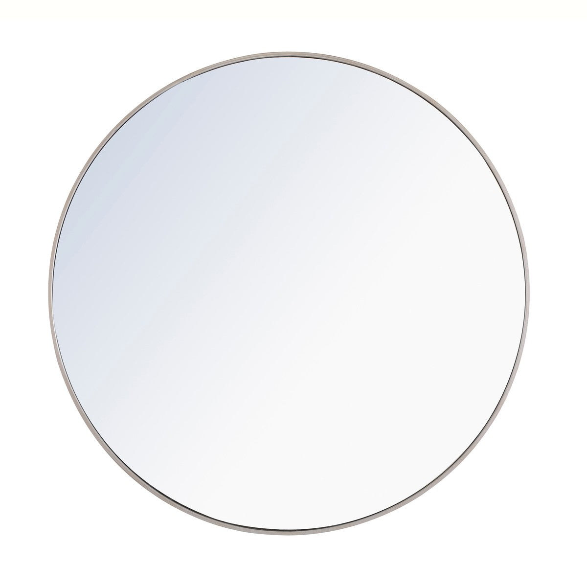 Elegant Lighting Mirror from the Eternity collection in Silver finish