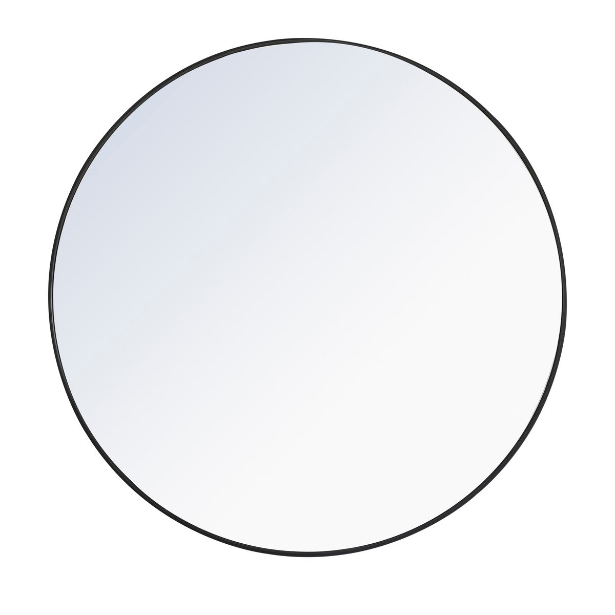 Elegant Lighting Mirror from the Eternity collection in Black finish