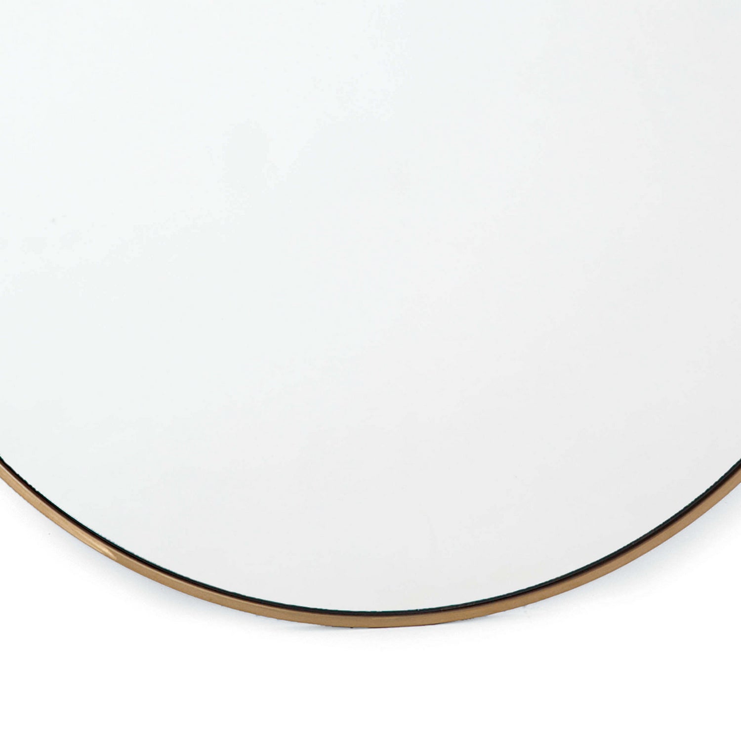 Regina Andrew Mirror from the Hanging collection in Natural Brass finish