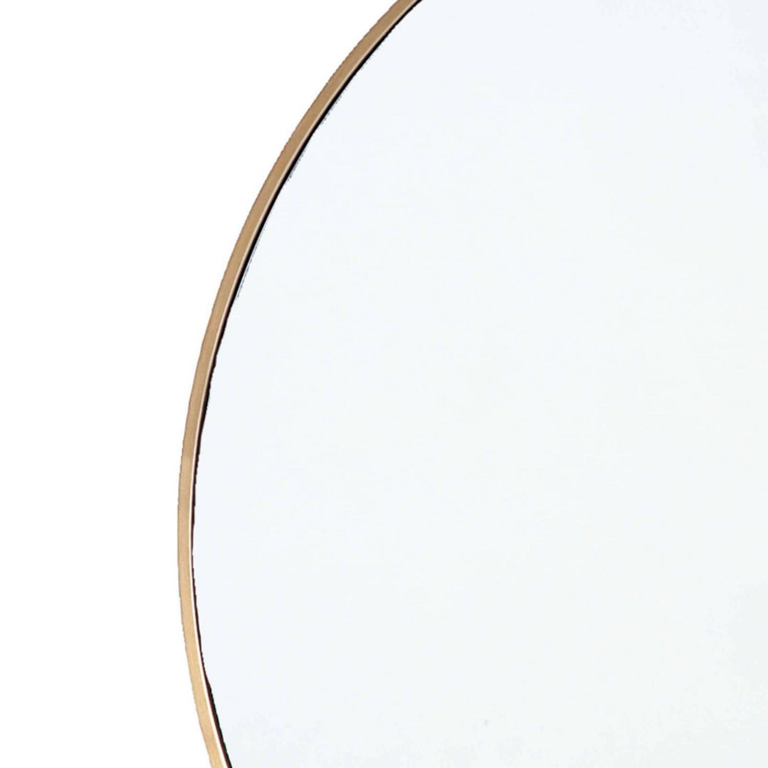 Regina Andrew Mirror from the Hanging collection in Natural Brass finish