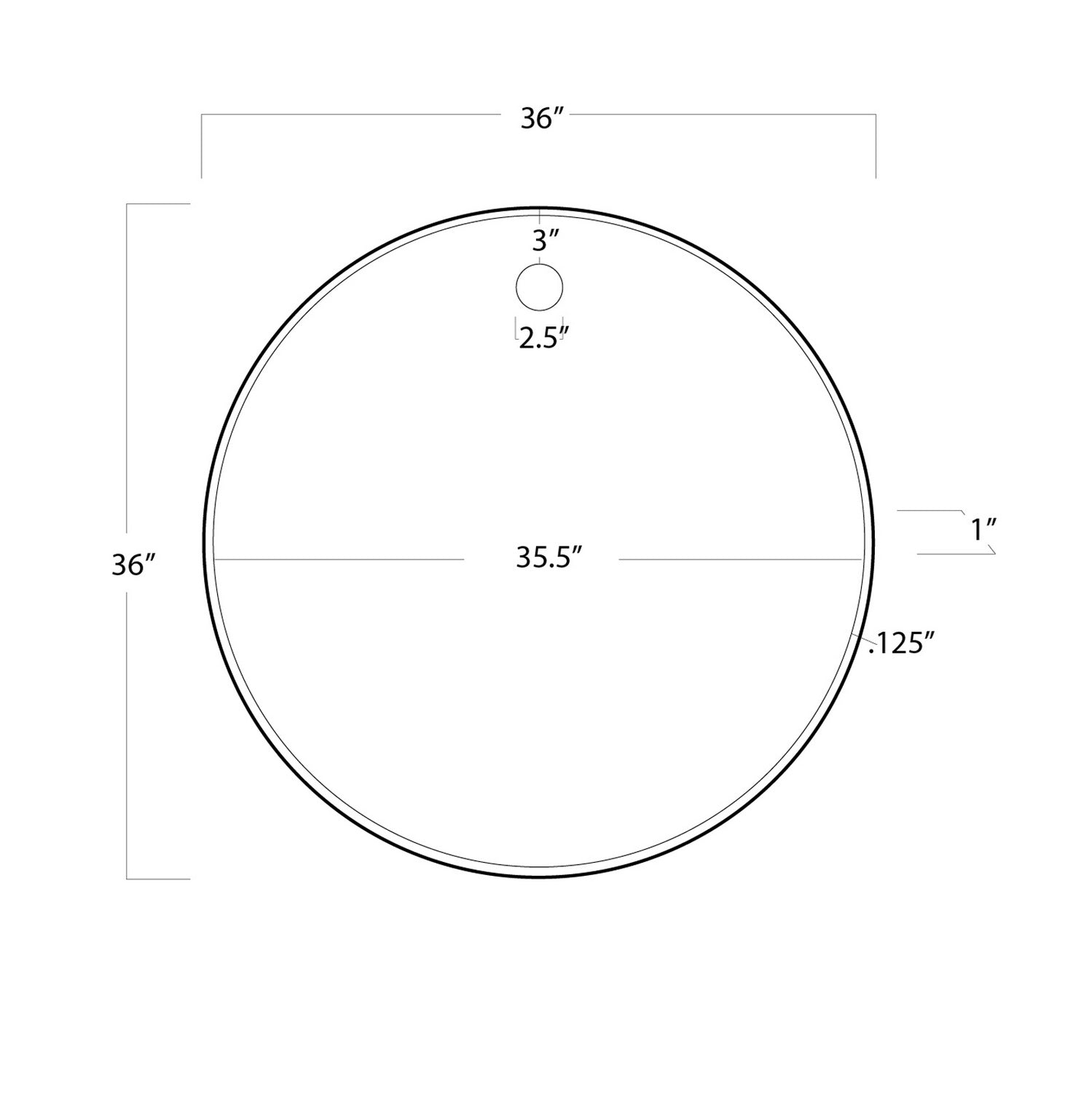 Regina Andrew Mirror from the Hanging collection in Natural Brass finish