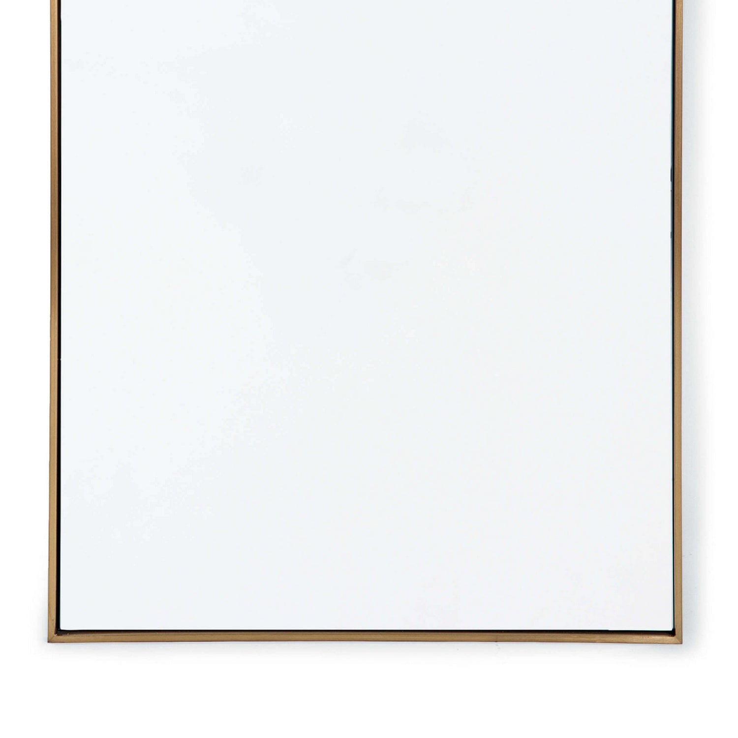 Regina Andrew Mirror from the Hanging collection in Natural Brass finish