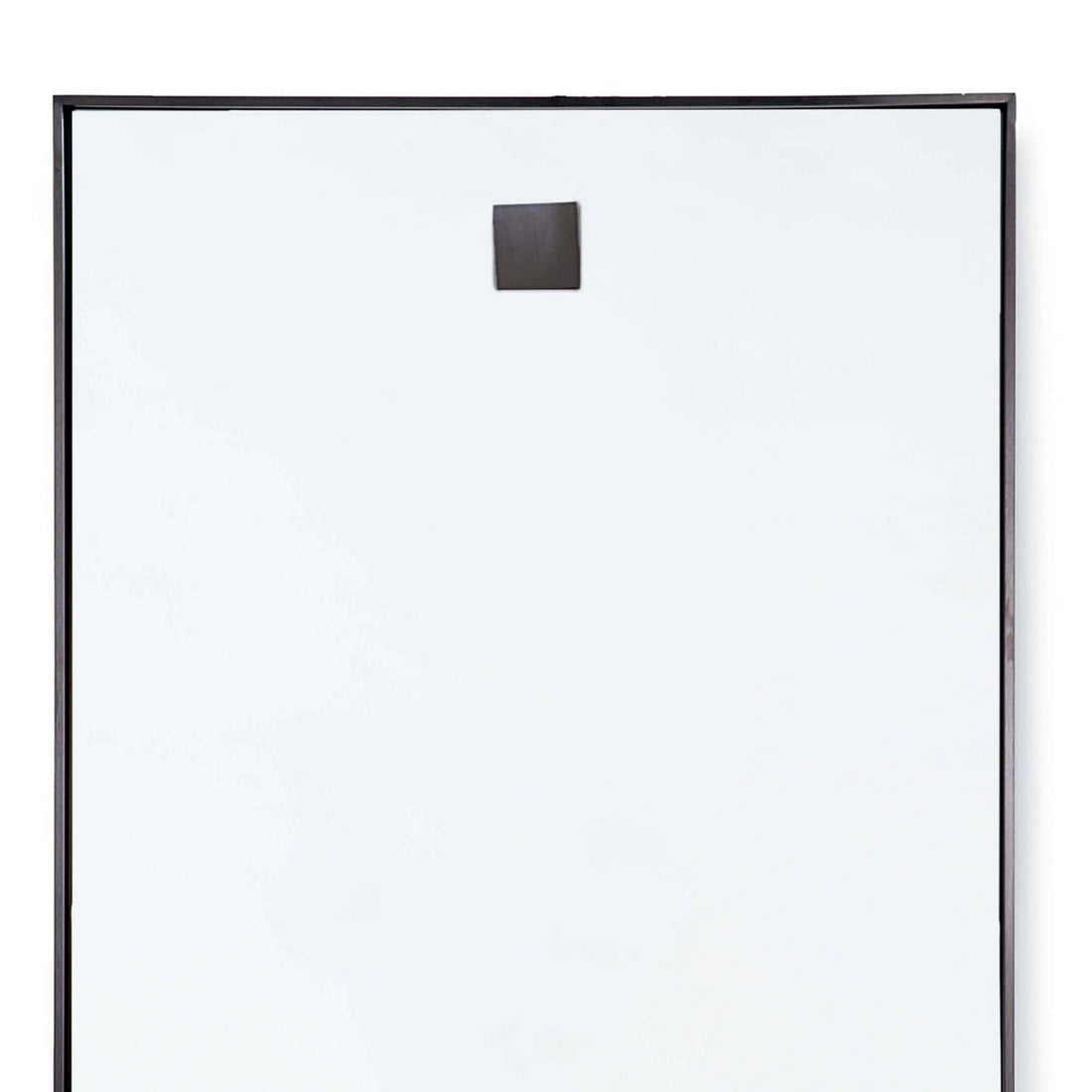 Regina Andrew Mirror from the Hanging collection in Blackened Steel finish