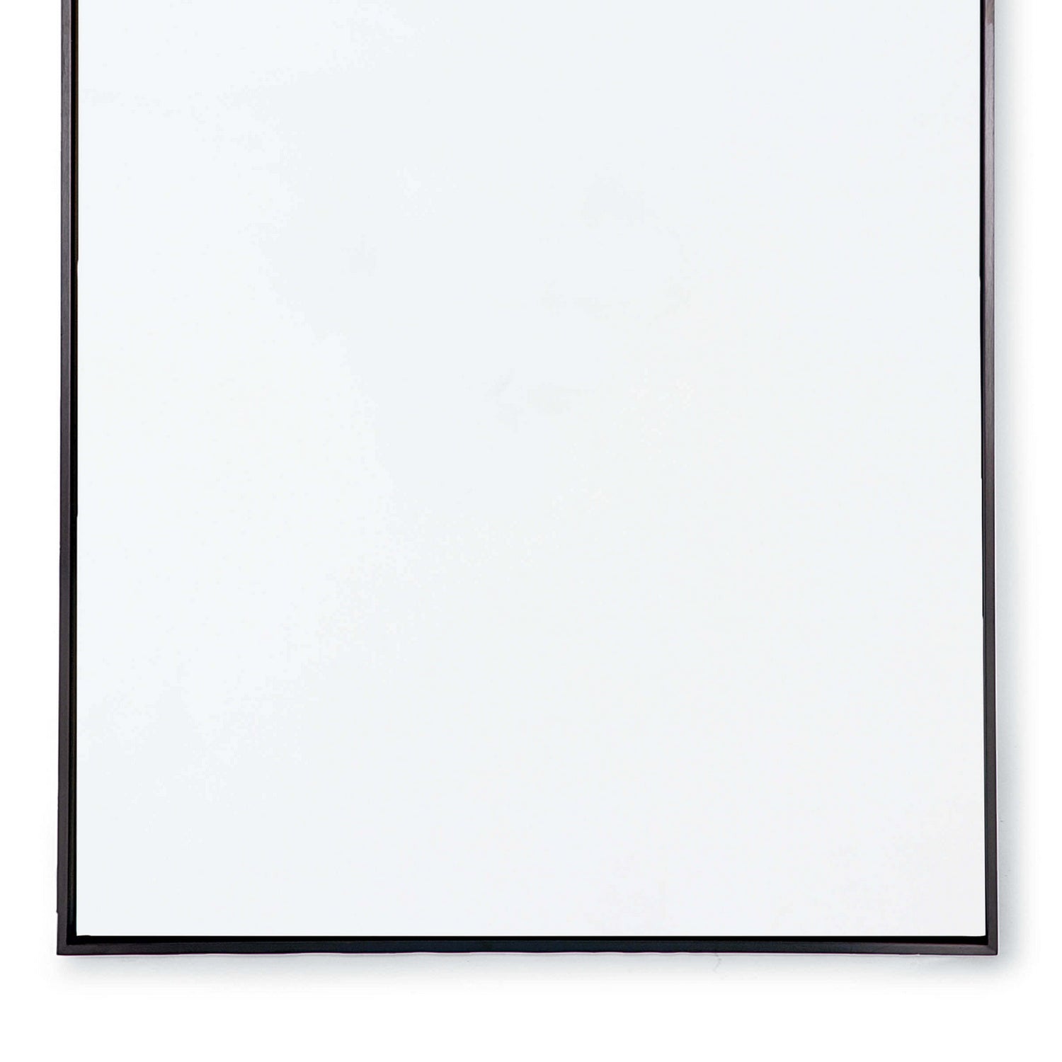 Regina Andrew Mirror from the Hanging collection in Blackened Steel finish