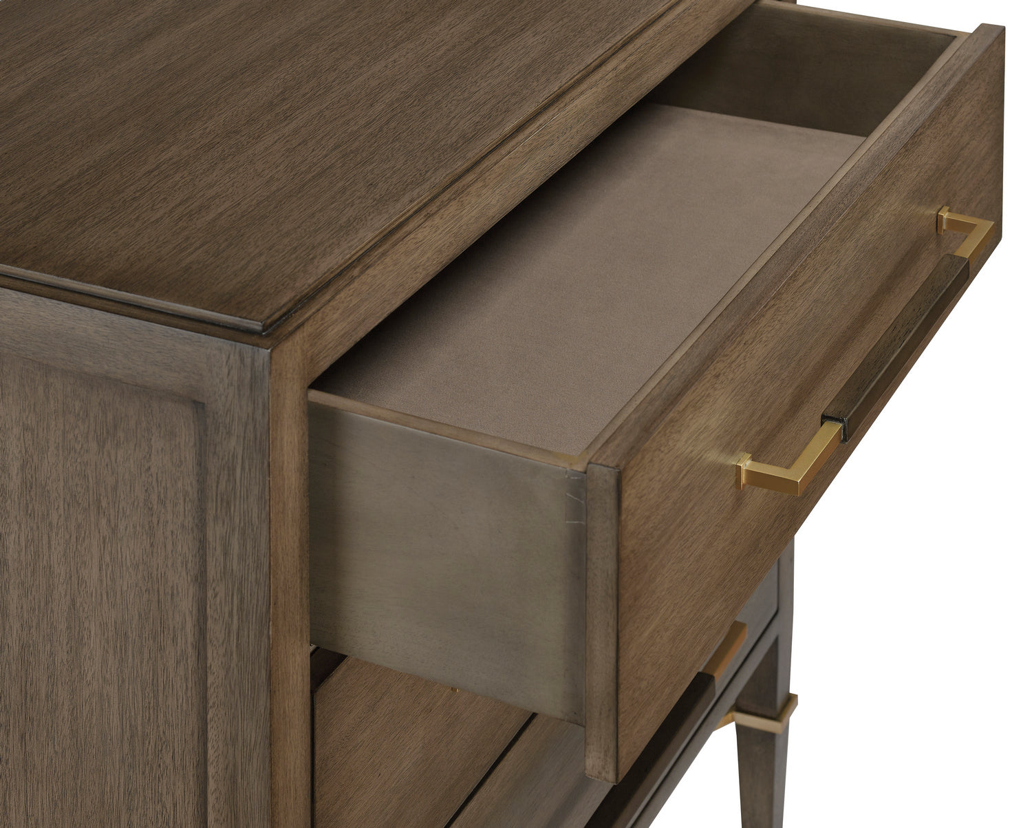 Currey and Company Chest from the Verona Collection collection in Chanterelle/Coffee/Champagne finish