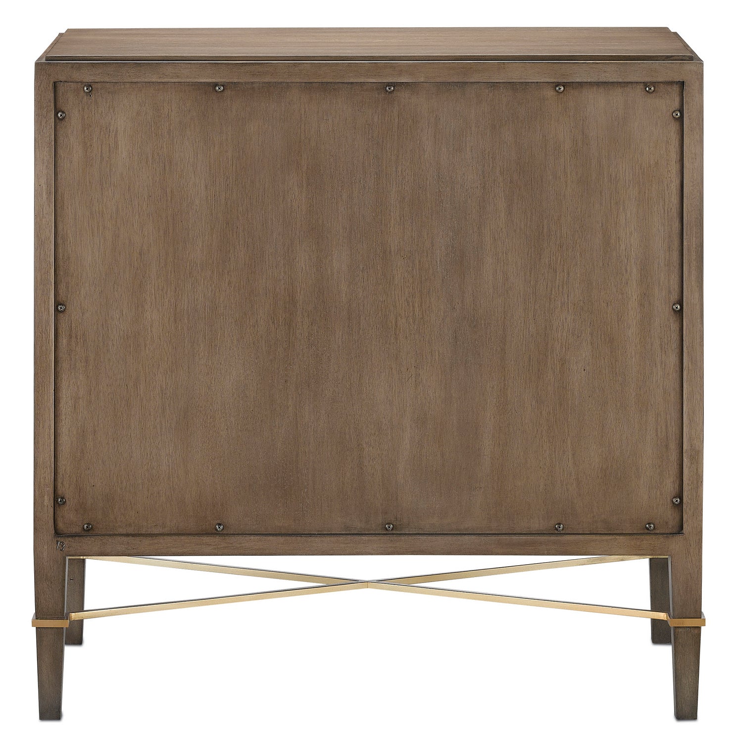 Currey and Company Chest from the Verona Collection collection in Chanterelle/Coffee/Champagne finish