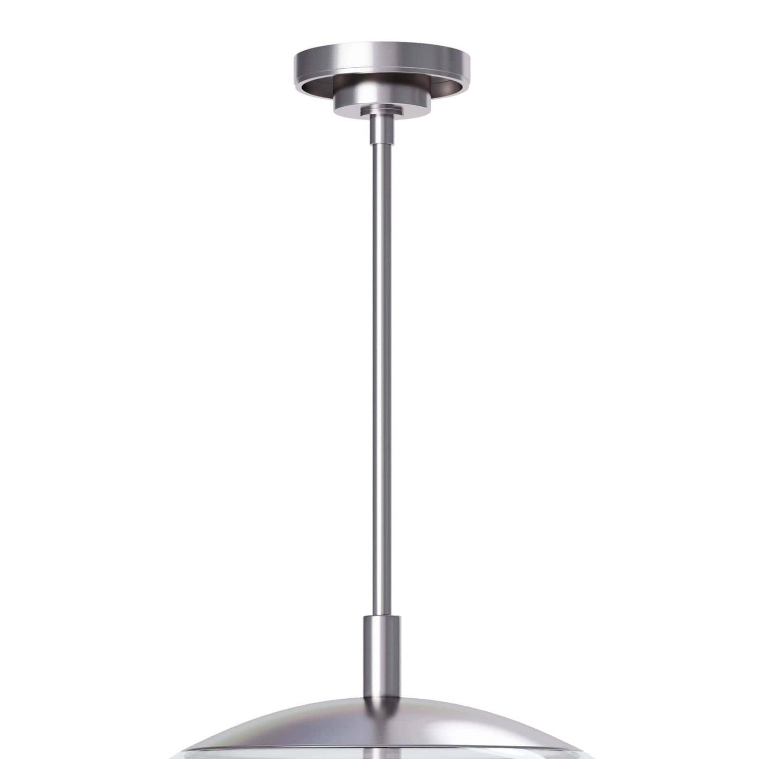 Regina Andrew Four Light Chandelier from the Cafe collection in Polished Nickel finish