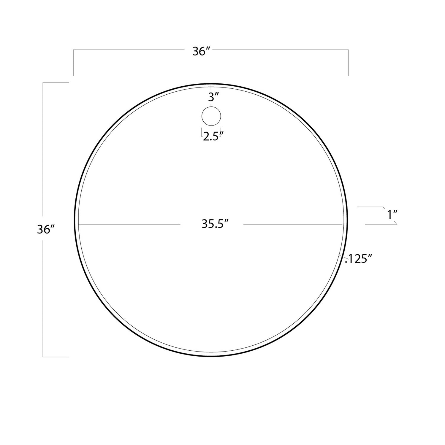 Regina Andrew Mirror from the Hanging collection in Polished Nickel finish