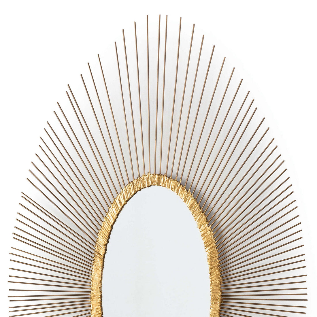 Regina Andrew Mirror from the Sedona collection in Antique Gold Leaf finish