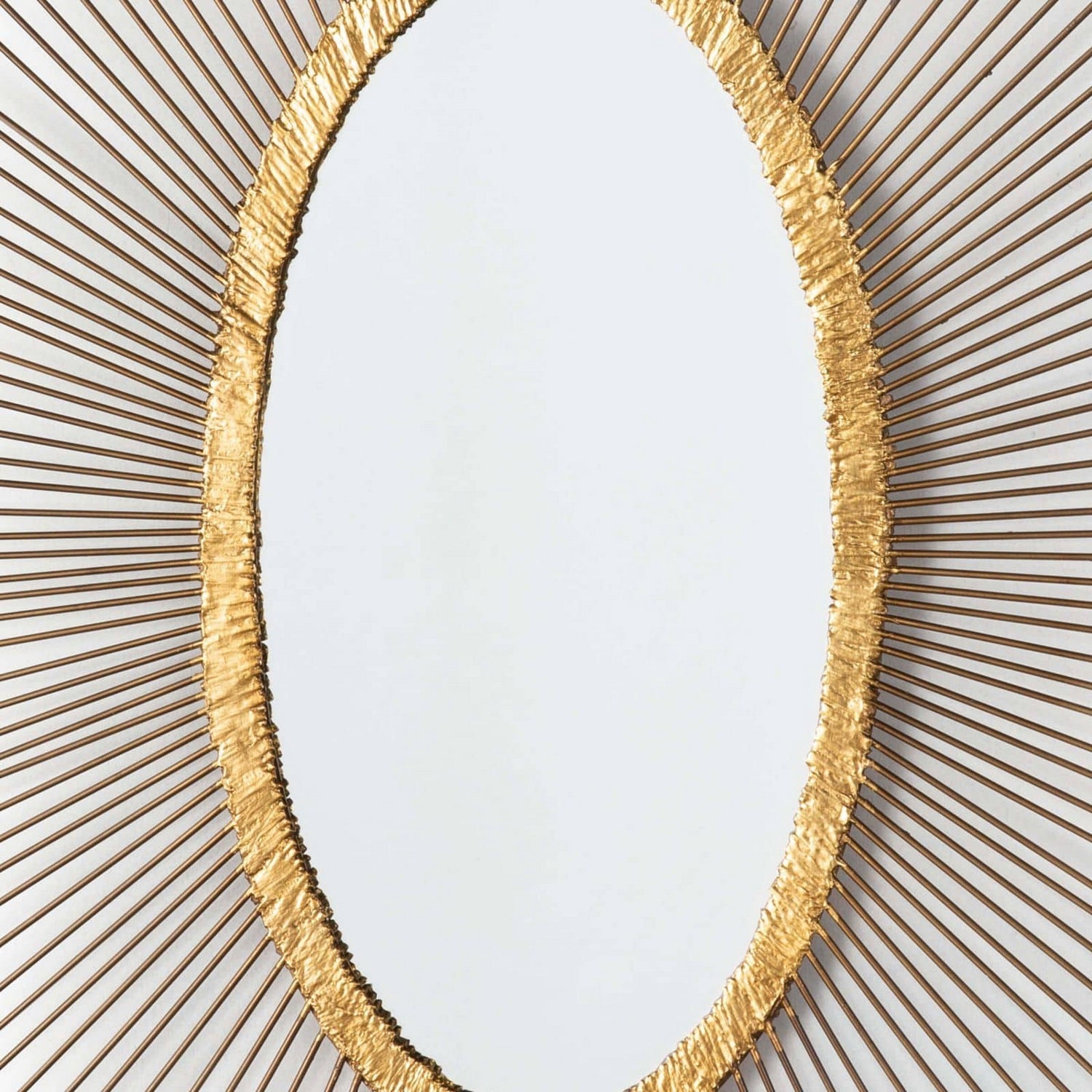 Regina Andrew Mirror from the Sedona collection in Antique Gold Leaf finish
