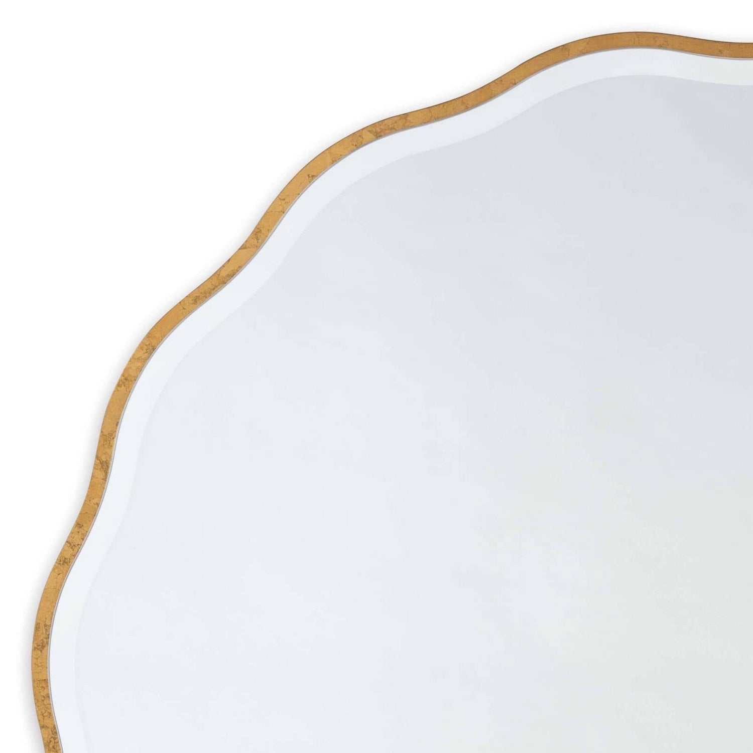 Regina Andrew Mirror from the Candice collection in Gold Leaf finish