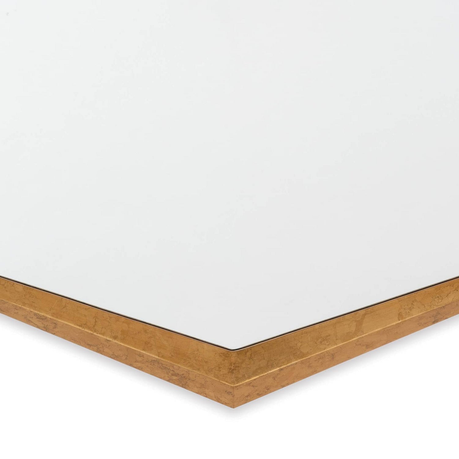 Regina Andrew Mirror from the Hadley collection in Gold Leaf finish