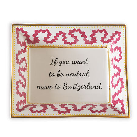 Port 68 Switzerland Plate (Set Of 2)