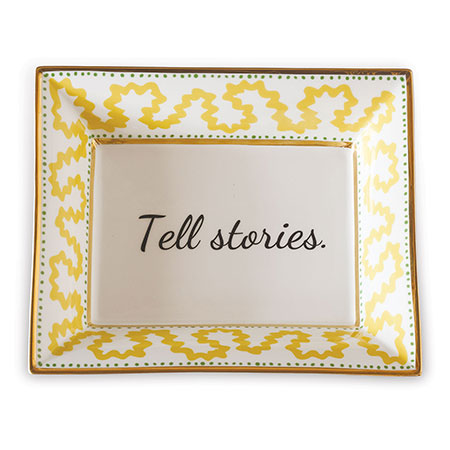 Port 68 Tell Stories Plate (Set Of 2)