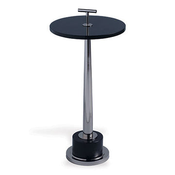 Port 68 Toronto Nickel Accent Table