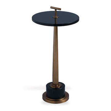Port 68 Toronto Brass Accent Table